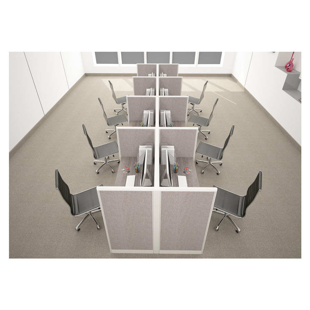 Eight Man U Shape Fully Fabric Call Center 4 X 2 X 54 Your Sourcing Partner